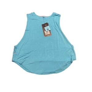 Fourlaps Curve Tank, NWT, River Blue, Medium